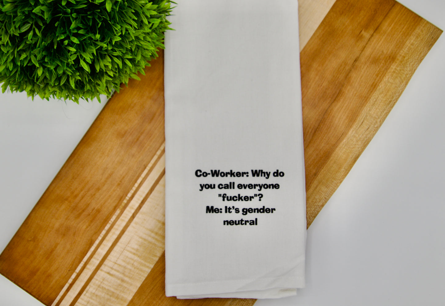 Gender Neutral - Snarky Hand Towel