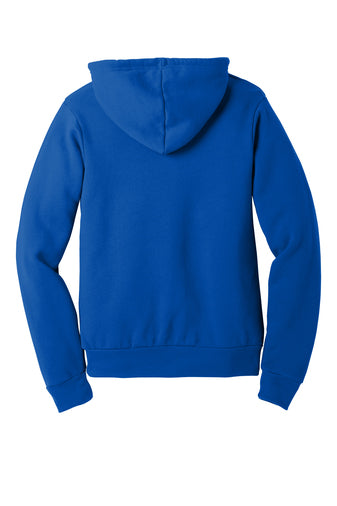 Bella + Canvas - Sponge Fleece Hoodie, True Royal