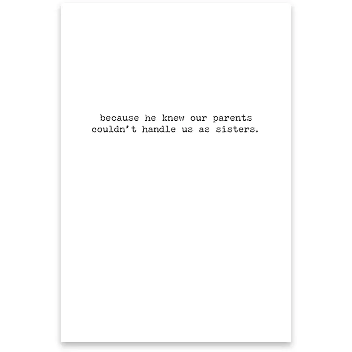 God Made Us Greeting Card