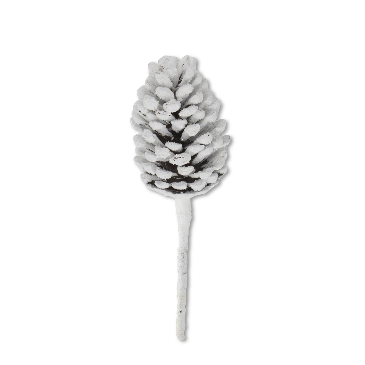 Slightly Snowy Pinecone Pick, 12.5"