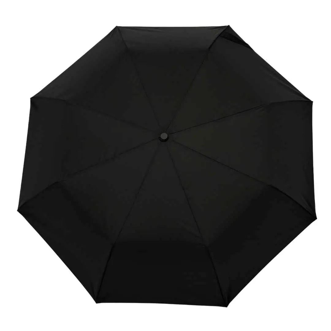 Classic Black Compact Eco-Friendly Wind Resistant Duck head Umbrella