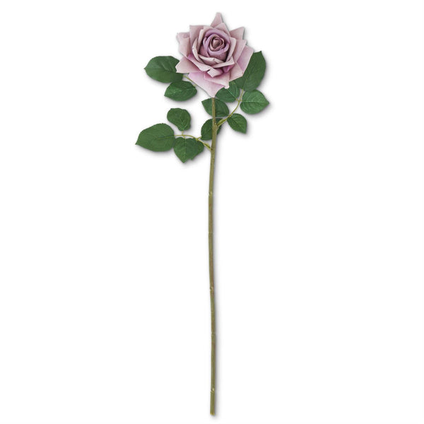 Light Purple Real Touch Duchess Rose Stem, 25"