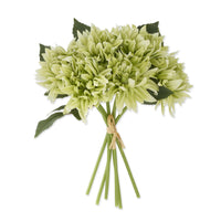 Green Real Touch Dahlia Bundle, 6 stems