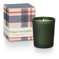 Balsam & Cedar Peace on Earth Boxed Votive Candle