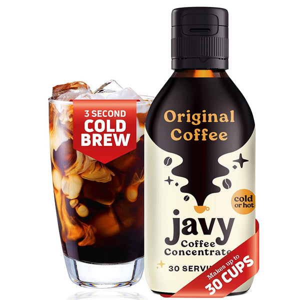 Javy Original Cold Brew Coffee Concentrate. 30 Cups Instant Coffee