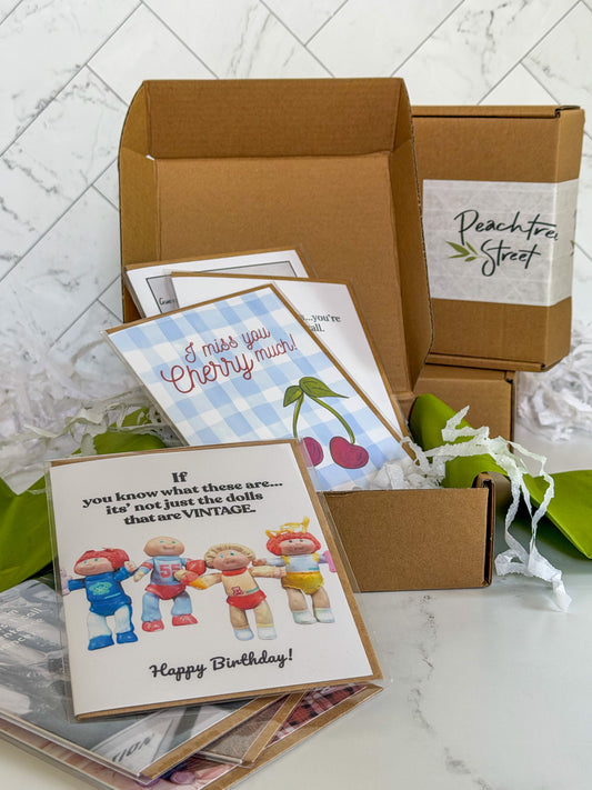 The Peachtree Drop | Monthly Greeting Card Subscription