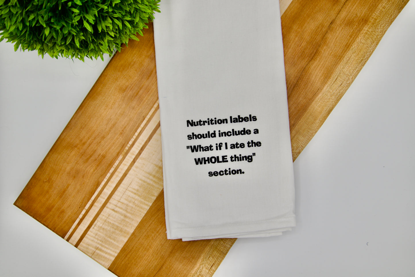 Nutrition Labels - Snarky Hand Towel