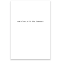 Life Is Short Eat the Cake Greeting Card