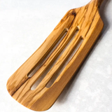 Olive Wood Slotted Spurtle