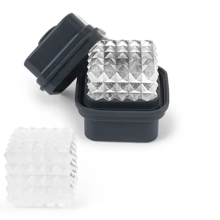 Cocktail Art Ice Cube Silicone Ice Tray - Single Mold Prism
