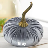 Handmade Large Velvet Pumpkin