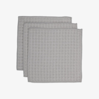 Stone Waffle Washcloth Set