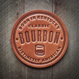 Bourbon - Leather Coaster