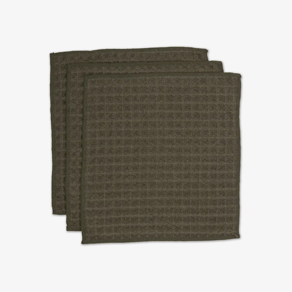 Forest Waffle Washcloth Set