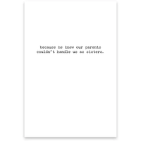 God Made Us Greeting Card