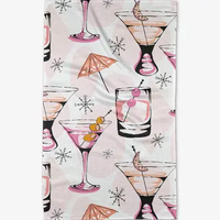 Cocktail Hour Kitchen Tea Towel