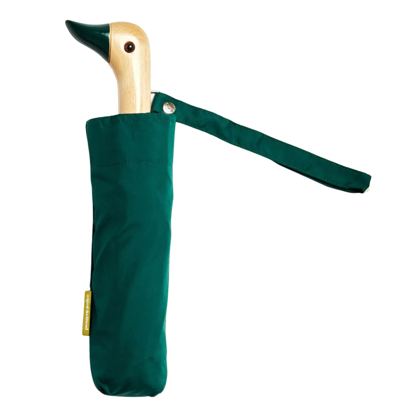 Forrest Green Compact Eco-Friendly Wind Resistant Duck head Umbrella