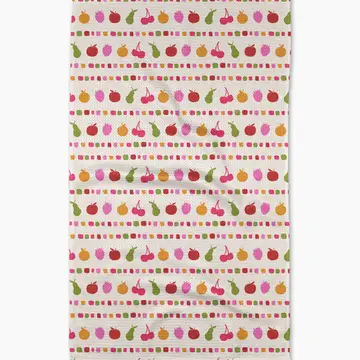 Fruits At the Party Tea Towel