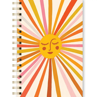 Spiral Notebook - Retro Sunshine