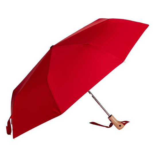 Red Compact Eco-Friendly Wind Resistant Duck head Umbrella