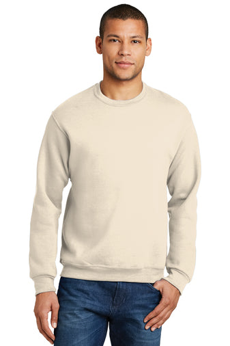 Jerzees - NuBlend Crewneck Sweatshirt, Sweet Cream Heather