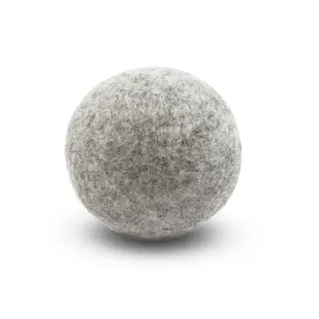 Single Eco Dryer Ball, Natural Grey