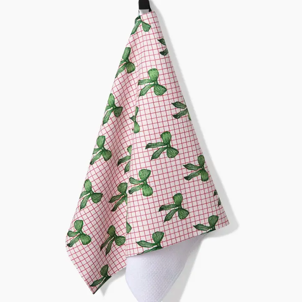 Ribbon and Cheer Tea Towel