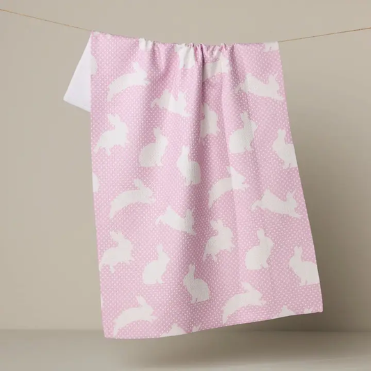 Sweet Bunny Kitchen Tea Towel