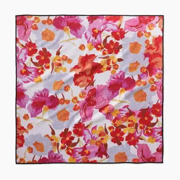 Pup Florals Dog Towel