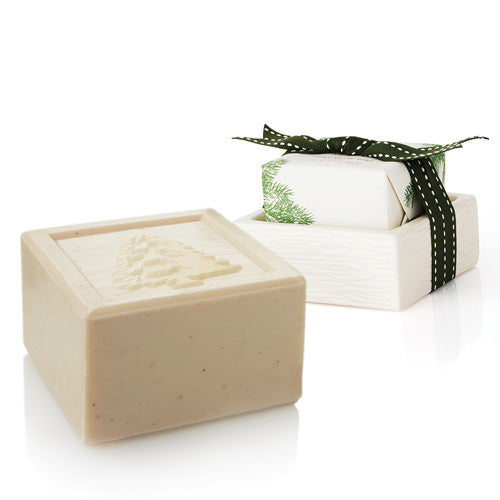 Frasier Fir Bar Soap and Dish Set