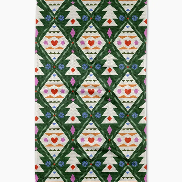 Nordic Christmas Tea Towel