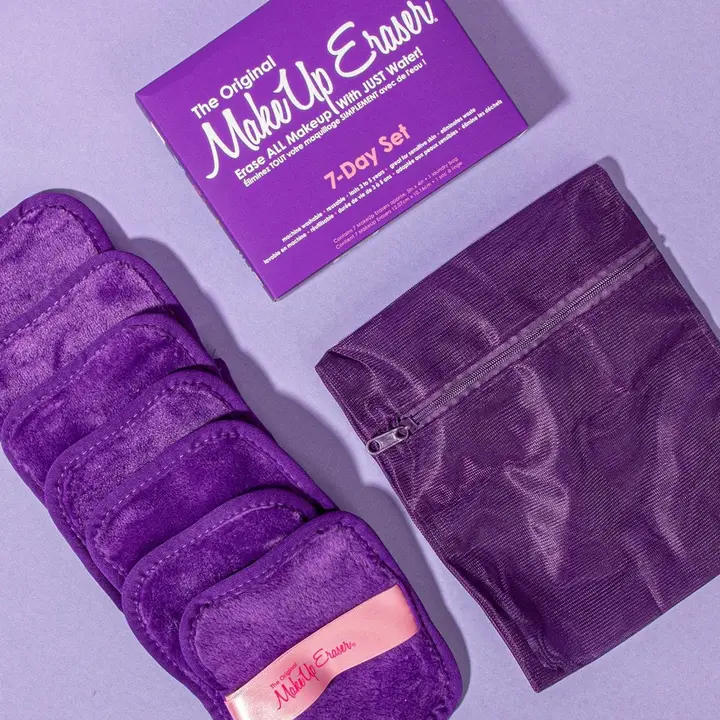 Queen Purple 7-Day Set MakeUp Eraser