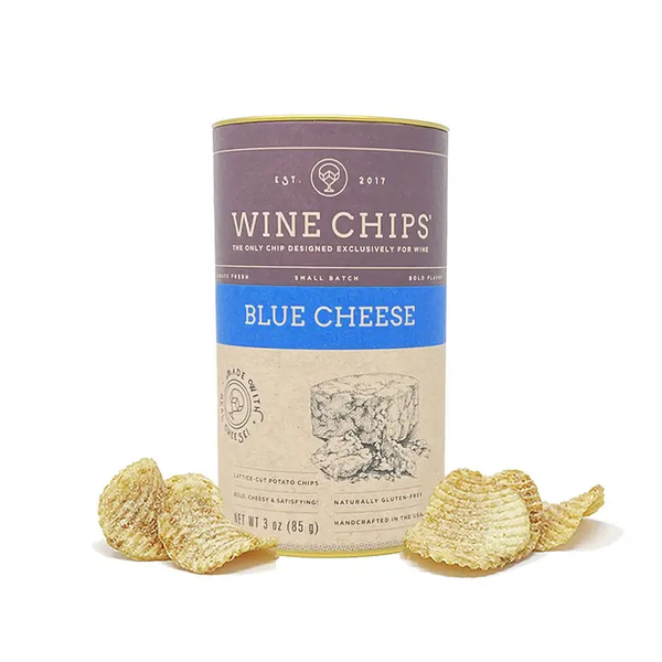 Blue Cheese Wine Chips, 3oz