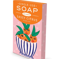 Single Use Soap Sheets, Citrus