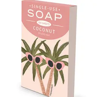 Single Use Soap Sheets, Coconut