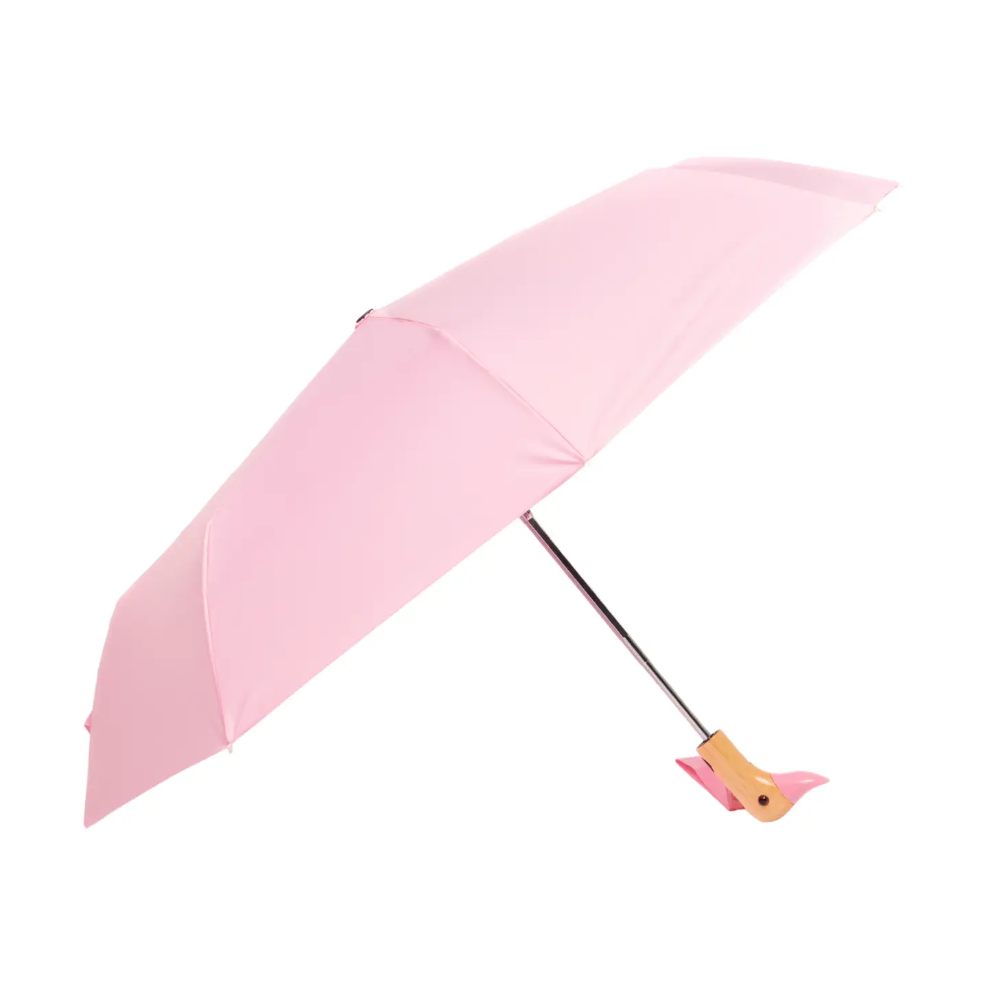 Pink Compact Eco-Friendly Wind Resistant Duck head Umbrella