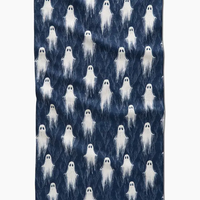 Ghosting Around Tea Towel