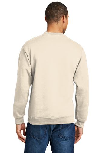 Jerzees - NuBlend Crewneck Sweatshirt, Sweet Cream Heather