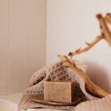 Taupe Waffle Washcloth Set