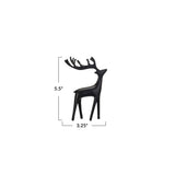 Standing Reindeer, Black