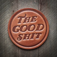 The Good Shit - Leather Coaster