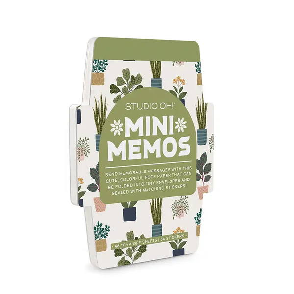 Mini Memo with Stickers, Plant Lover
