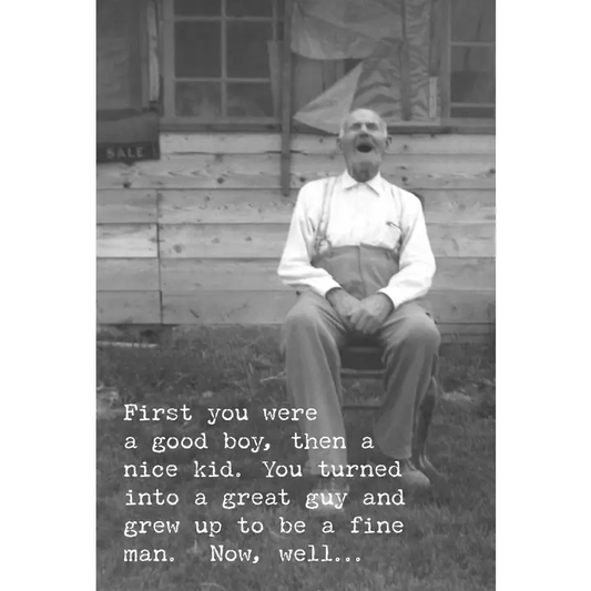 Old Fart Greeting Card