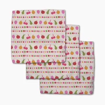 Fruits At the Party Dishcloth Set
