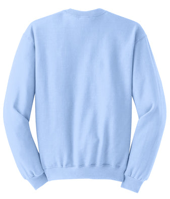 Jerzees - Crewneck Sweatshirt, Light Blue
