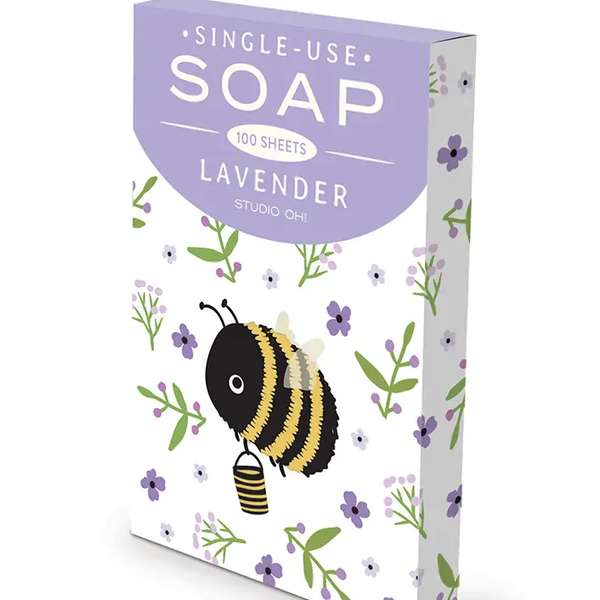 Single Use Soap Sheets, Lavender