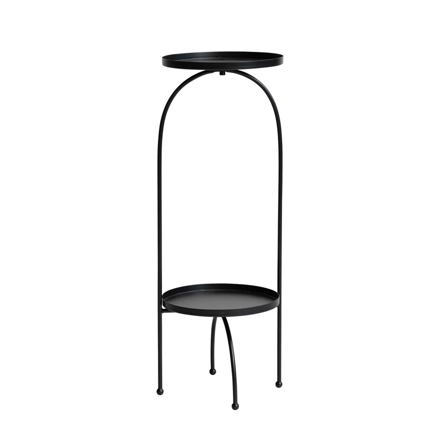 Metal Table/Plant Stand, Black -POWELL PICK-UP