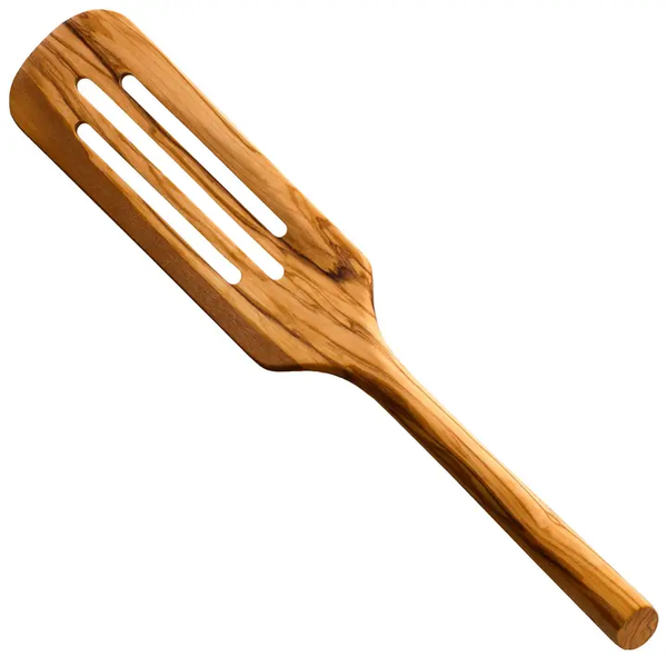 Olive Wood Slotted Spurtle