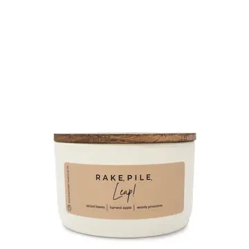 Rake, Pile, Leap Candle