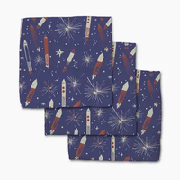 Rocketing Through the Skies Tea Towel